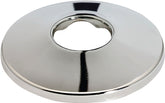 Plumb Pak PP802-89 Bath Flange, 3-1/2 in W, Plastic, Chrome